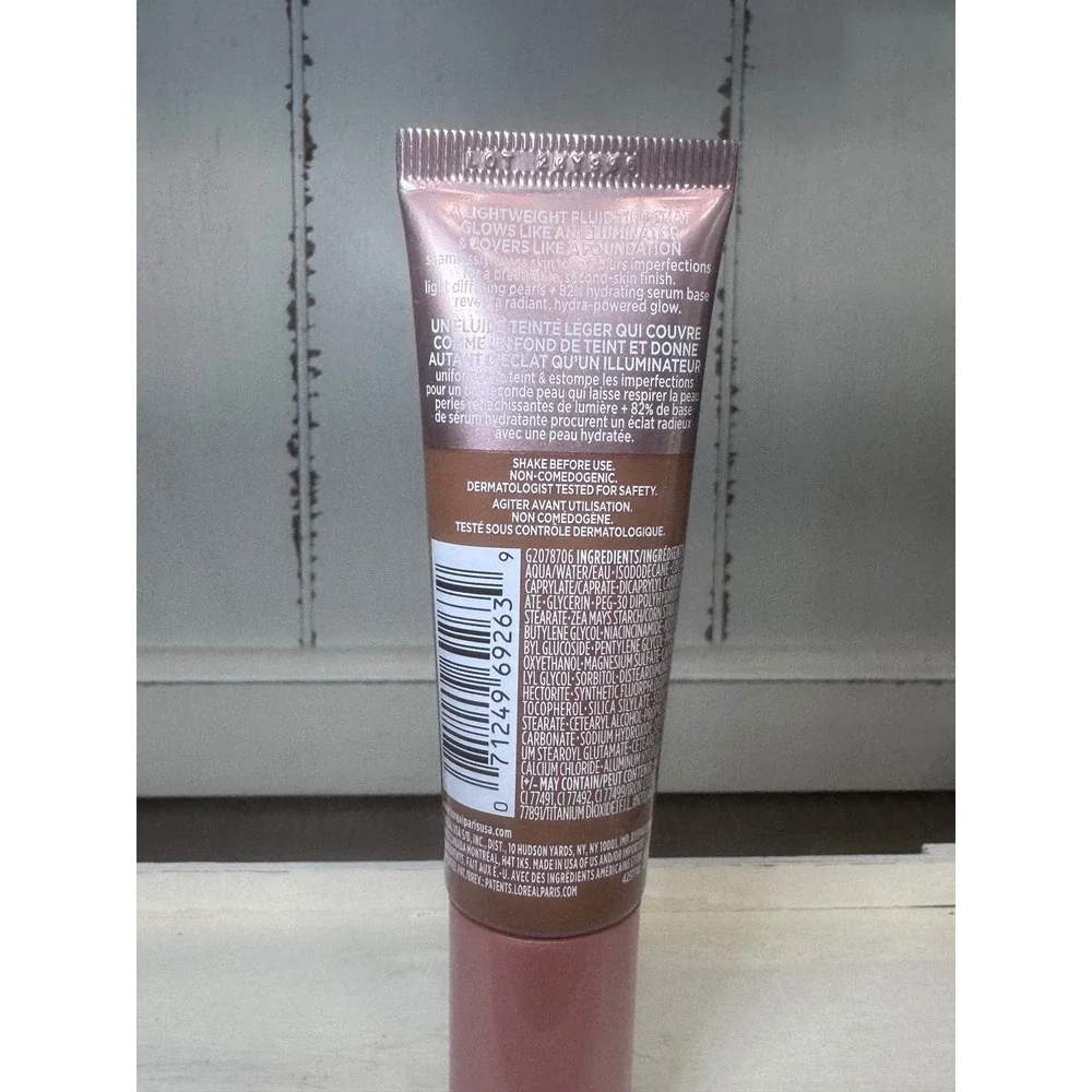 L'Oreal Paris Lumi Le Glow Tint 400 Neutral Lightweight Fluid Foundation 0.84oz